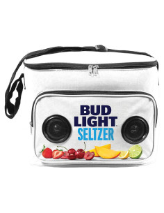 Bolsa Térmica Budweiser con Altavoces Bluetooth 28L Plegable