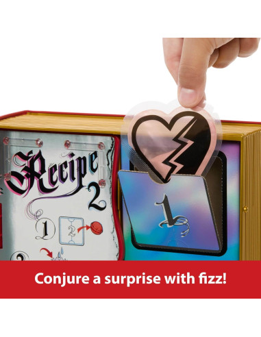 Muñeca Rojo Hija de la Reina de Corazones Mattel + Libro Hechicero