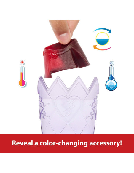 Muñeca Rojo Hija de la Reina de Corazones Mattel + Libro Hechicero