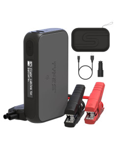 Arrancador de Coche TYPE S 1000A 12V Batería 8000mAh LED