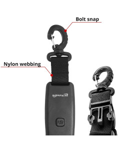 Retractor automático Saekodive AR-03A 90cm con ganchos 2