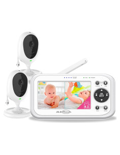 Cámara Adicional Monitor Bebé LBtech JLB953 Pantalla 4.3"