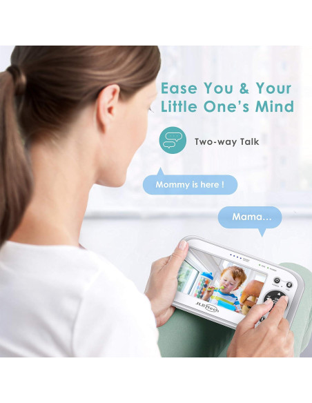 Cámara Adicional Monitor Bebé LBtech JLB953 Pantalla 4.3"