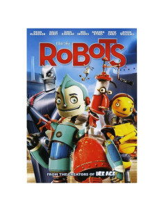 Película Robots DVD Disney 2005 Animación Familiar
