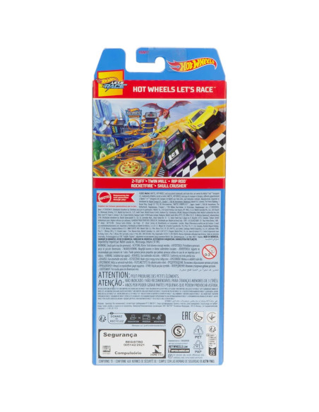 Hot Wheels 5-Pack Vehículos de Metal Netflix ¡Vamos a Correr!