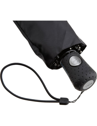 Paraguas Totes Compacto Plegable Automático Negro 111 cm