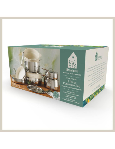 Juego de Utensilios de Cocina 12 Piezas Bloomhouse