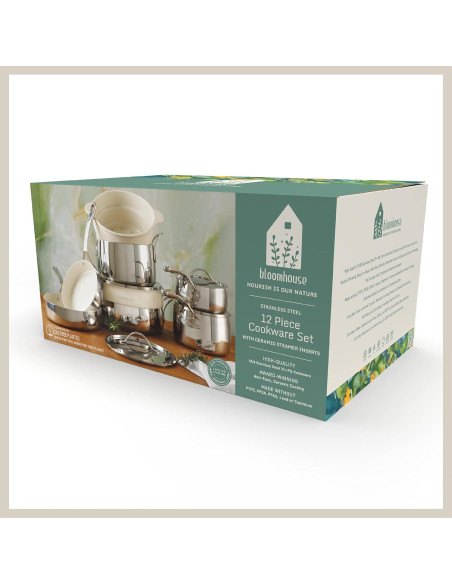 Juego de Utensilios de Cocina 12 Piezas Bloomhouse Juego de Utensilios de Cocina 12 Piezas Bloomhouse