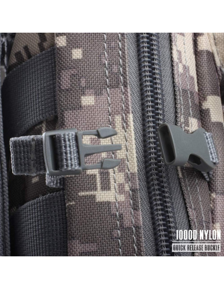 Bolsa Táctica EDC LIVANS Mini 18x12x8cm Gris MC