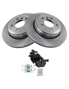 Kit de Freno TRQ Cerámico Trasero para BMW 2004-2010