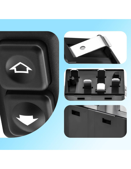 Interruptor Ventana Eléctrica Quealzara 5 Pines Compatible BMW