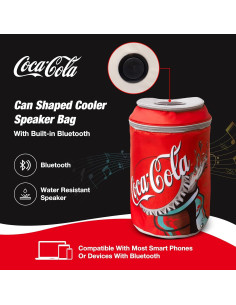 Bolsa Térmica Gabba Goods Lata Coca Cola con Altavoz Bluetooth 2