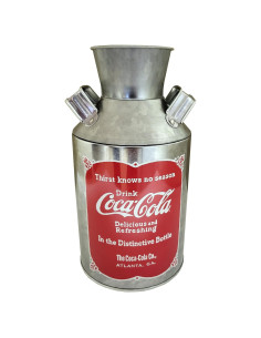 Lata de Leche Coca Cola Roja - Réplica 10,8 x 20,3 cm