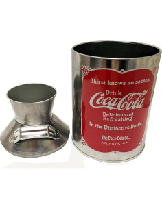 Lata de Leche Coca Cola Roja - Réplica 10,8 x 20,3 cm 2