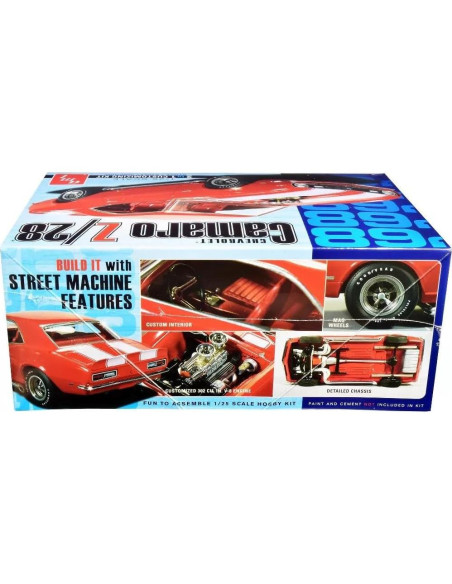 Kit de Modelo AMT 1968 Chevy Camaro Z28 Escala 1:25