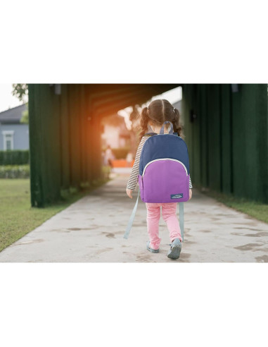 Mochila Escolar Multicolor 15" para Niños y Niñas - 19L