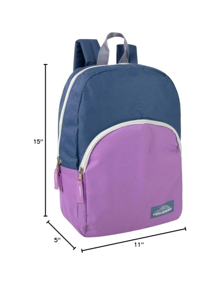 Mochila Escolar Multicolor 15" para Niños y Niñas - 19L Mochila Escolar Multicolor 15" para Niños y Niñas - 19L