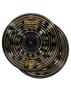 Platillos Hihat Meinl 13" Classics Custom Dark Bronce B12
