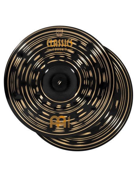 Platillos Hihat Meinl 13" Classics Custom Dark Bronce B12