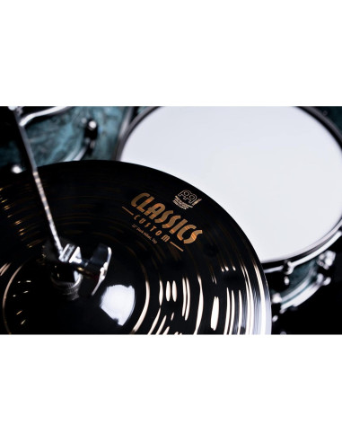 Platillos Hihat Meinl 13" Classics Custom Dark Bronce B12