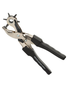 Perforadora de Cuero Weaver Leather, Tamaño Completo, 6 Tubos