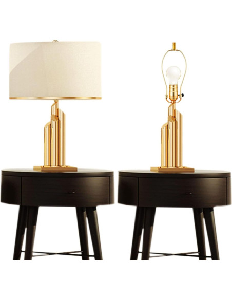 Soportes de Pantalla de Lámpara Goldblue 20 cm 2 Pcs