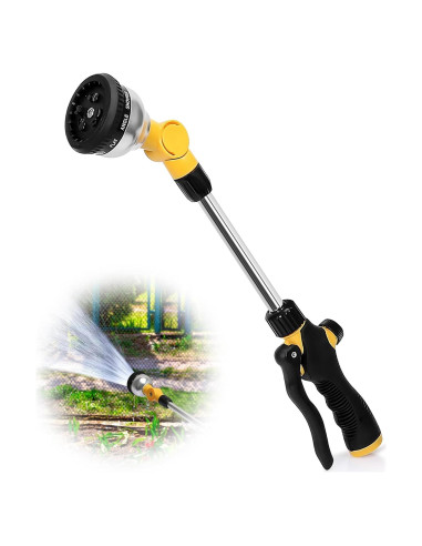 Varita de Riego YUNVI 39.88 cm 10 Patrones Rotatorio