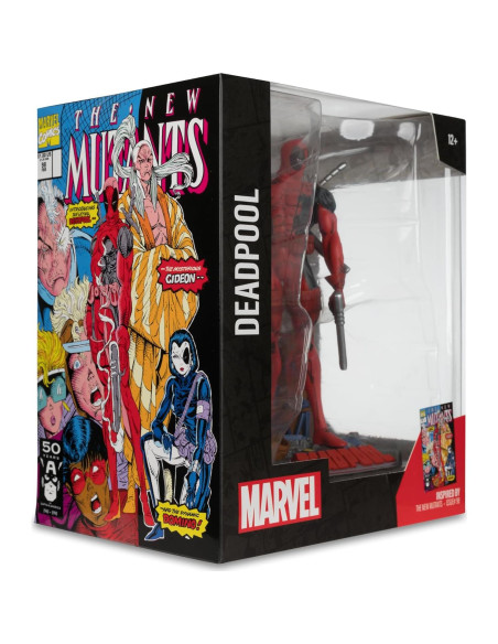Figura Deadpool 1:10 McFarlane Toys con Escena Coleccionable Figura Deadpool 1:10 McFarlane Toys con Escena Coleccionable