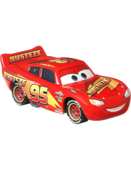 Miniatura de Coche Disney Cars Lightning McQueen 1:55 Mattel Miniatura de Coche Disney Cars Lightning McQueen 1:55 Mattel