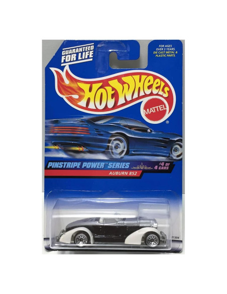 Hot Wheels Mattel 1999 Coche 1:64 Pinstripe Power Negro Hot Wheels Mattel 1999 Coche 1:64 Pinstripe Power Negro