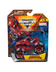 Camión Monstruo Marvel Spider-Man 1:64 Metal Fundido