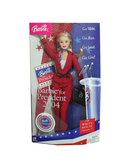 Muñeca Barbie Presidenta 2004 Mattel con Accesorios