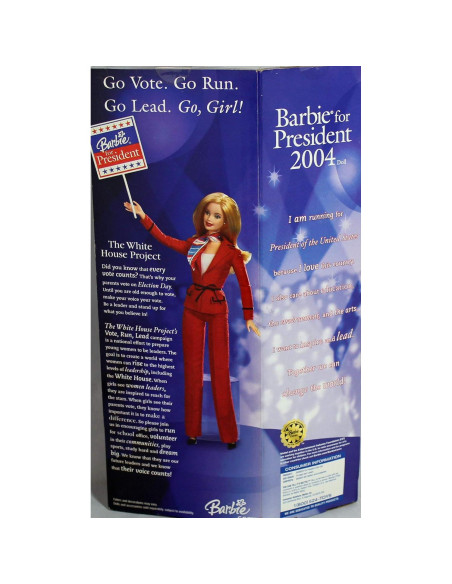 Muñeca Barbie Presidenta 2004 Mattel con Accesorios