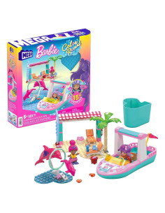 Juego de Construcción MEGA Barbie Color Reveal Delfines 121 Piezas
