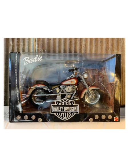 Motocicleta Harley Davidson para muñeca Barbie 38x30cm Motocicleta Harley Davidson para muñeca Barbie 38x30cm