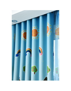 Cortinas MYRU 2 Piezas 135 x 213 cm Oscurecedoras 2