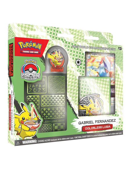 Baraja Campeonato Mundial Pokémon 2023 - Gabriel Fernández