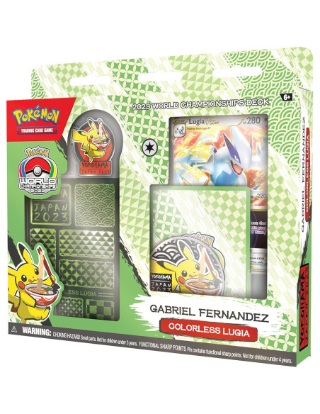 Baraja Campeonato Mundial Pokémon 2023 - Gabriel Fernández