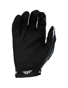 Guantes Fly Racing Lite Warped Adulto Grande Negro/Rosa/Azul 2
