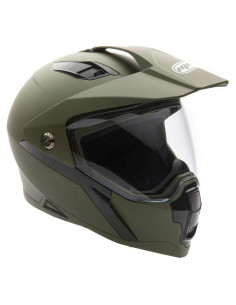 Casco Doble Deporte MMG Tormenta Verde Mediano