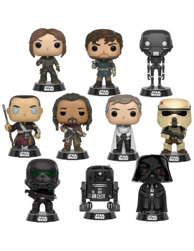 Set de 6 Funko POP Exclusivos - Vinilo Coleccionable