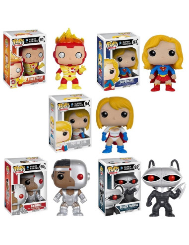 Set de 6 Funko POP Exclusivos - Vinilo Coleccionable