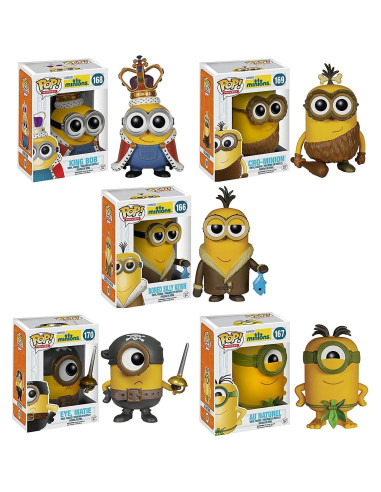 Set de 6 Funko POP Exclusivos - Vinilo Coleccionable