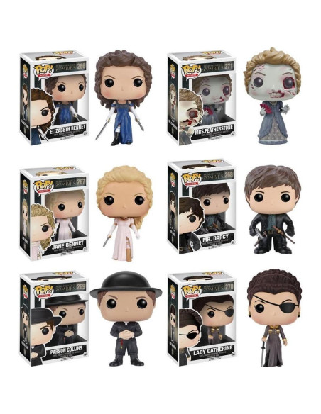 Set de 6 Funko POP Exclusivos - Vinilo Coleccionable Set de 6 Funko POP Exclusivos - Vinilo Coleccionable