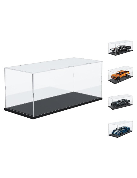 Caja de Exhibición Acrílica Choowin 50x20x20 cm para Lego