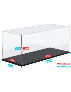 Caja de Exhibición Acrílica Choowin 50x20x20 cm para Lego 2