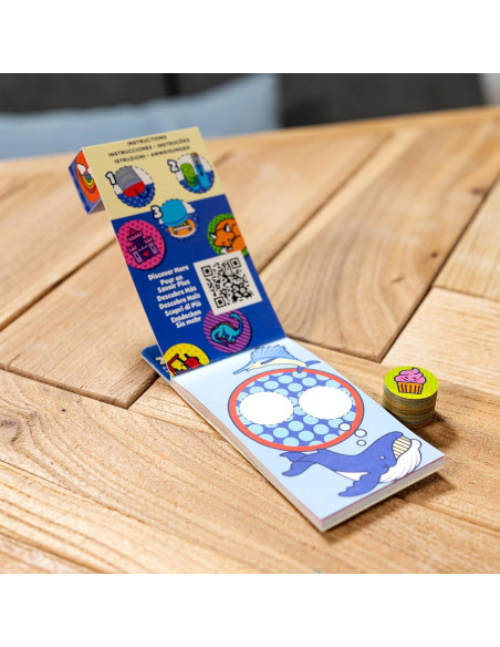 Mini Pad de Actividad Melissa & Doug 4-Pack Stickers 800 Mini Pad de Actividad Melissa & Doug 4-Pack Stickers 800