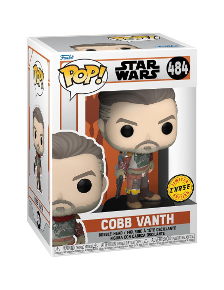 Funko POP! Star Wars - Marshal Cobb Vanth con Chase - 10,8 cm