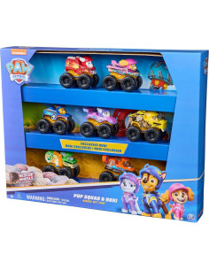 Paw Patrol Conjunto Racers Pup Squad 7 Piezas Juguete Roxi 2