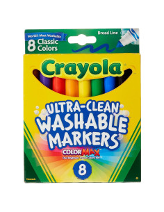Marcadores Lavables Crayola 8 Colores Juego de 2